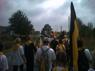 Widać już wieżę klasztoru… :-)